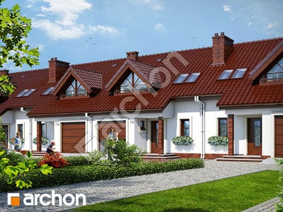 Dom w klematisach  [ 101,50 m2 ] 