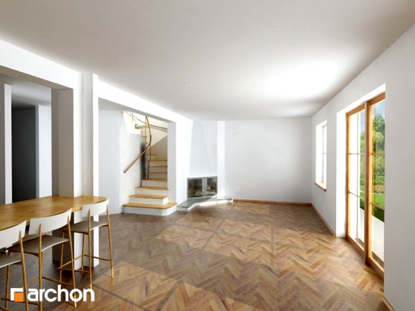 Dom w klematisach  [ 101,50 m2 ] 