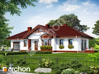 projekt - Dom w storczykach [ 103,00 m2 ] 