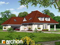 projekt domu - Dom pod czeremchą [ 223,70 m2 ] 