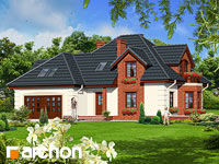projekt domu - Dom w petuniach [ 170,50 m2 ] 