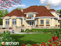 projekt domu - Rezydencja w Radomiu [ 430,00 m2 ] 