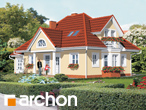 projekt domu - Dom w magnoliach [ 144,30 m2 ] 