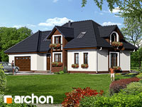 projekt domu - Dom w chabrach 2 [ 144,40 m2 ] 