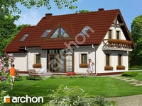 projekt domu - Dom w daliach 2 [ 128,30 m2 ] 