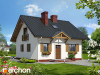 projekt domu - Dom - Miniaturka [ 87,60 m2 ] 