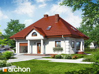 projekt domu - Dom w winorośli 2 [ 115,30 m2 ] 