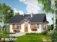 projekt domu - Dom w jagodach [ 62,30 m2 ] 