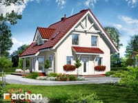 projekt domu - Dom w miodunkach [ 126,40 m2 ] 