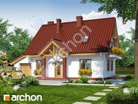 projekt domu - Dom w prymulkach 3 [ 118,00 m2 ] 