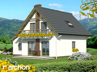 projekt domu - Dom w sasankach 2 [ 80,70 m2 ] 