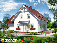 projekt domu - Dom w oleandrach 3 [ 113,00 m2 ] 