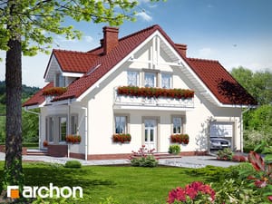 Dom w rododendronach 2  [ 121,50 m2 ] 