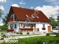 projekt domu - Dom w dziewannie 2 (P) [ 131,50 m2 ] 