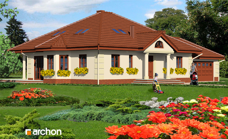 Dom w mikołajkach  [ 210,40 m2 ] 