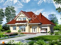 projekt domu - Dom w lubczyku [ 156,30 m2 ] 