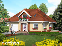 projekt domu - Dom w wiesiołkach 2 [ 126,60 m2 ] 