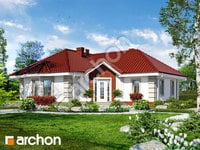 projekt domu - Dom w serdeczniku [ 110,60 m2 ] 