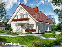 projekt domu - Dom w nenufarach [ 141,20 m2 ] 