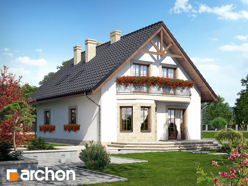 Dom w aksamitkach 2  [ 137,70 m2 ] 