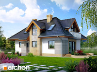 projekt domu - Dom w mniszkach [ 158,90 m2 ] 