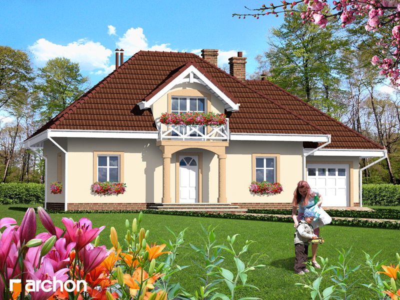 Dom w szkarłatkach 2  [ 144,00 m2 ] 