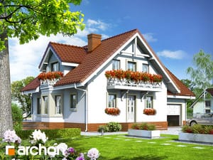 Dom w rododendronach 5  [ 152,10 m2 ] 