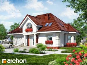 Dom w glicyniach  [ 138,10 m2 ] 