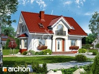projekt domu - Dom w kolendrze [ 121,90 m2 ] 