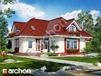 projekt domu - Dom w aloesie 2 [ 142,30 m2 ] 