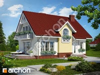 projekt domu - Dom w lukrecji [ 117,50 m2 ] 
