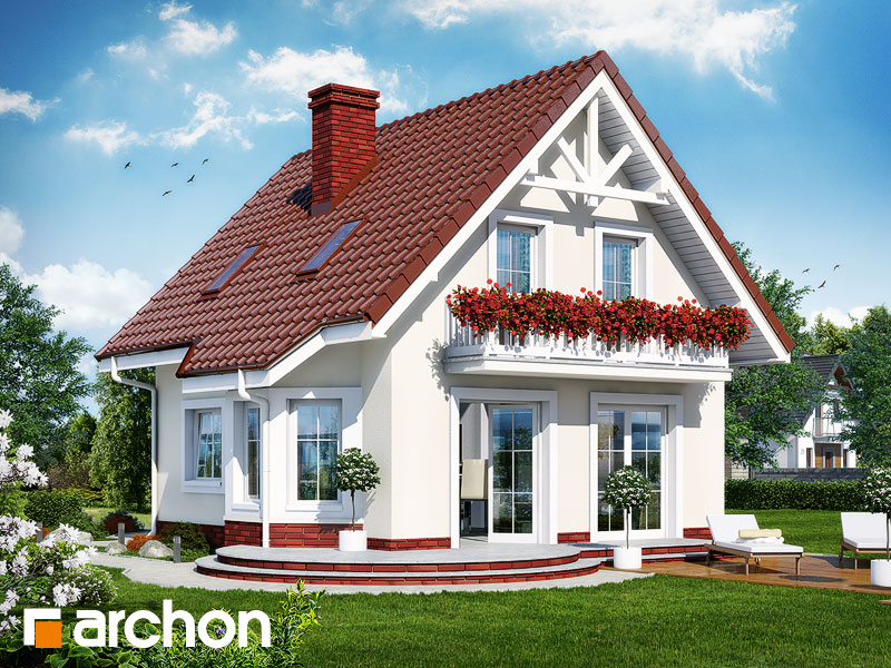 Dom w winogronach  [ 79,50 m2 ] 