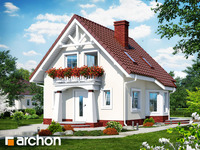 projekt domu - Dom w winogronach [ 79,50 m2 ] 