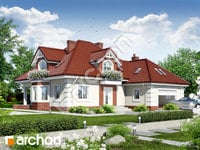 projekt domu - Dom w nagietkach 2 [ 216,20 m2 ] 
