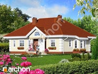 projekt domu - Dom w oliwkach [ 103,20 m2 ] 