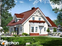 projekt domu - Dom pod pistacją (G) [ 158,10 m2 ] 