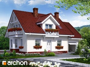 Dom w rododendronach 6  [ 138,30 m2 ] 