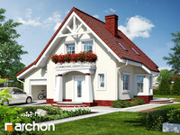 projekt domu - Dom w winogronach (G) [ 78,25 m2 ] 