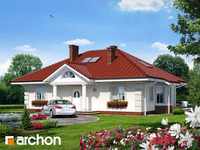 projekt domu - Dom pod jarząbem (PD) [ 151,70 m2 ] 