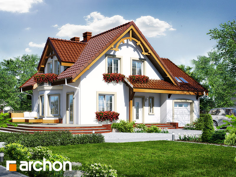 Dom w tamaryszkach 3  [ 145,70 m2 ] 