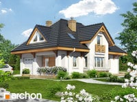 projekt domu - Dom w fuksjach 3 [ 117,30 m2 ] 
