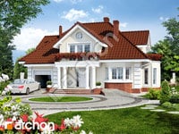 projekt domu - Dom w wiciokrzewie [ 165,90 m2 ] 
