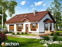 projekt domu - Dom w jagodach 2 (PD) [ 99,80 m2 ] 