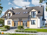 projekt domu - Dom w ostróżkach 3 [ 222,60 m2 ] 