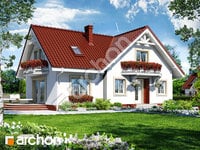 projekt domu - Dom w irgach [ 154,00 m2 ] 