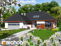 projekt domu - Dom w pigwowcach [ 228,30 m2 ] 
