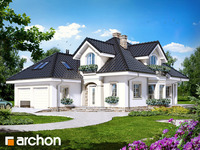 projekt domu - Dom w kokosach [ 167,60 m2 ] 