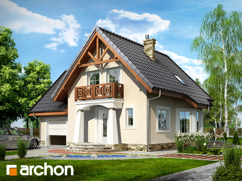 Dom w winogronach 2  [ 94,10 m2 ] 