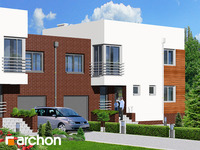 projekt domu - Dom w mircie 2 [ 127,00 m2 ] 