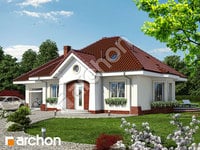 projekt domu - Dom w lotosach (G) [ 118,30 m2 ] 